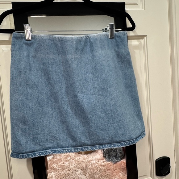 Show me your mumu denim skort size small - Picture 4 of 8